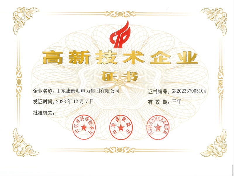 高新企業(yè)證書_副本